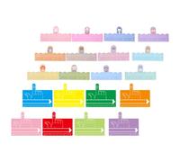 Dyslexia Reading Bookmarks 2 Sets Abs Guided Reading Strips