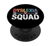 Dyslexia Squad Neurodiversity Inclusion Support Team PopSockets Adhesive PopGrip
