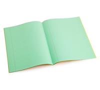 Dyslexia Tinted Exercise Books - A4-8mm lined with margin - Apple (10 Pack)
