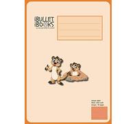 Dyslexia, Visual Stress Special Education Tinted School Exercise Books for Writing - ruled with margin - coloured paper orange, meerkats: A4 format, ... exercise books for home & classroom use)