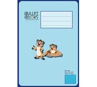 Dyslexia, Visual Stress Special Education Tinted School Exercise Books for Writing - ruled with margin coloured paper blue meerkats: A4 format, anti ... exercise books for home & classroom use)