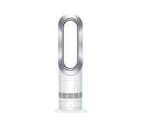 Dyson Hot+Cool Jet Focus AM09 Fan Heater 2-in-1, heats and cools with strong airflow (White/Silver)
