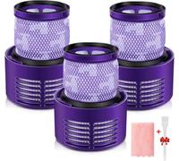 Dyson V10 Filters, 3 Pack Dyson V10 Filters for Dyson V10 Cyclone Series, V10 Absolute, V10 Animal, V10 Total Clean, Dyson Part # 969082-01.(3 Pack)