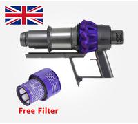 Dyson V10 Main Body Genuine Dyson Cyclone Vacuum Purple SV12 + free Filter