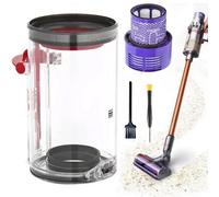 Dyson V10 Sv12 Compatible Dust Bin Canister & Washable Hepa Filter