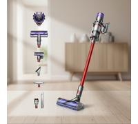 Dyson V11 Extra Cordless Stick Vacuum Cleaner Up To 60 Minutes Run Time Nickel and Red