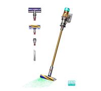 DYSON V12 Absolute Cordless Vacuum Cleaner - Nickel & Yellow, Yellow,Silver/Grey