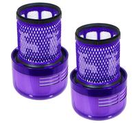 Dyson V12 SV20 SV30 Detect Slim HEPA Vacuum Filter Washable Reusable 971517-01 (Pack of 2)