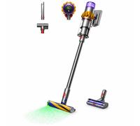 DYSON V15 Detect Absolute Cordless Vacuum Cleaner - Yellow & Nickel, Yellow,Silver/Grey