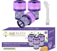 Dyson V15 Filter, 3-Pack Premium True HEPA Replacement Filters Compatible with Dyson V15 Detect, V15 Detect Absolute, V15 Submarine, V15 Detect Filter, V11 Animal Filter, V11 Filter, Part no 970013-02