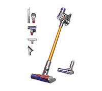 Dyson V8 Absolute Cordless Vacuum Cleaner, De-tangling Motorbar, 115 AW | Deep Cleaning Suction, Fluffy Head for Hard Floors, Removes Pet Hair From Upholstery, Up to 40 Min Battery