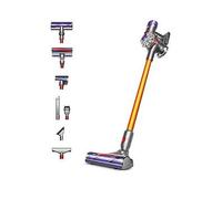 Dyson V8ABS-2023 Cordless Stick Vacuum Cleaner - 40 Minutes Run Time - Silver/Yellow
