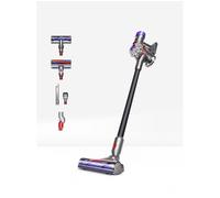 DYSON V8 Total Clean Cordless Vacuum Cleaner - Nickel & Black, Black,Silver/Grey