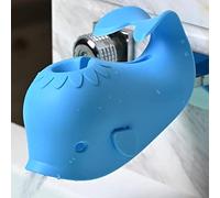 DYSONGO Faucet Cover Bathtub Baby Whale Spout Cover Soft and Safety for Kids Blue