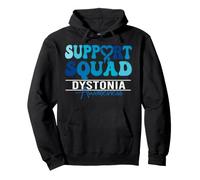 Dystonia awareness month blue ribbon support Dystonia Pullover Hoodie