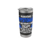Dystonia Warrior Stainless Steel Insulated Tumbler