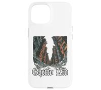 Dystopian ghetto prefabricated building dark Eastern bloc Case for iPhone 15