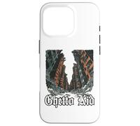 Dystopian ghetto prefabricated building dark Eastern bloc Case for iPhone 16 Pro