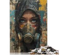 Dystopian Muse Puzzle Rectangular Paper Board Paper Rectangular Jigsaw Puzzle for Adult Children 1000pcs (75x50cm)