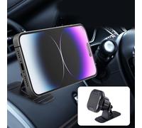 DystopiaWorld 360 Degree Magnetic Phone Holder for Vehicle Foldable Design, Easy Access and Secure Holding (Air outlet)