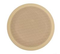 DystopiaWorld Car Audio Speaker Cover, Door Loudspeaker Trim, Resist Fading, Cracking, And Warping, For BMW For 3 Series For E90 For E84 For X1(Yellow)