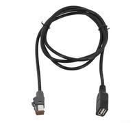 DystopiaWorld Car Media Audio USB Input Cable for Aux Port Compatible with For Outback, Enables USB Audio Playback through Car Radio
