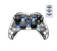 DystopiaWorld Carbon Fiber Joystick Wireless Controller with Hall Effect Triggers for Seamless Cross-Platform Gaming