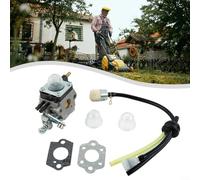 DystopiaWorld Carburetor Carb Kit for Mantis Tiller 7222 7225 Includes Fuel Lines, Grommet, Fuel Filter