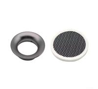 DystopiaWorld CNC Aluminium Carburetor Air Filter Cup for PWK 32 34mm PE 28 30mm Motorcycle High Flow Intake Pod Dirt for Quad Moped Blue(55mm Titanium)