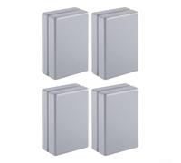 DystopiaWorld Curtain Weights 4 Pairs, Magnetic Windproof Weights for Curtains, Tablecloths & Flags - Heavy Duty Anti-Billowing Home Decor Accessories for Indoor/Outdoor Use (Grey)