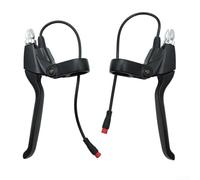 DystopiaWorld Ergonomically Designed Brake Lever Handlebar Accessory for Electric Scooters and Bicycles Featuring Solid Aluminum Alloy Construction and Wide Handlebar Compatibility