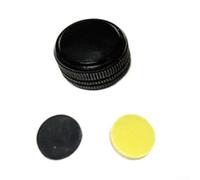 DystopiaWorld Fishing Reel Brake Knob Fine Tuning Nut M11*0.5 Compatible with For DAIWA For SS SV103SHL Baitcasting Reel Spare Part with 2 Washers (black)