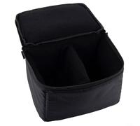 DystopiaWorld Fishing Reel Protective Storage Bag, Reel Carrying Case Fishing, with Tough, Wear-Resistant and Tear-Resistant, Cushioned Design, for Outdoor Fishing(2 grids)