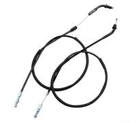 DystopiaWorld For Honda CB350 CB400 CB500 CB550 CB750 CL360 FT500 Throttle Cable Push & Pull Set 2 Pieces Fits Part Number 17910 300 040 17910 341 000 17920 323 000