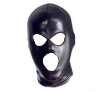DystopiaWorld Halloween Fun Starts Here Men's Unique Three Hole Head Gear in Wetlook Style