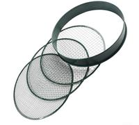 DystopiaWorld Metal Garden Screen Mesh, With Interchangeable Mesh Options And Shovel, Rake, For Soil Sifting Needs, For Amateur Gardeners