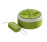 DystopiaWorld Remote Controlled Portable Mini Washer for Clothes and Dishes, Conveniently USB Powered for Any Location (Green)