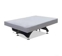 DystopiaWorld Robust Waterproof Billiard Pool Table Cover, 7/8/9 Feet, Dustproof Sunshine Rain Protection, 420D Cloth Cover, For Patio, Snooker(grey 8FT)