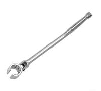 DystopiaWorld Socket Wrench, 22mm Lambda Sensor Removal Tool for Oxygen Sensor Disassembly with Adjustable 180-Degree Head and Ergonomic Handle for Easy Use in Tight Spaces