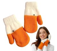 DYSWTUE Silly Goose Gloves, Funny Novelty Animal Gloves With Thermal Soft Lining, Winter Cute Goose Mittens Gift For Girl Friend, Women, Christmas, Valentine's Day, Birthday