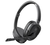 Dytole Bluetooth Headphones with Mic for Work, Bluetooth Heeadset with Mic Mute Button & AI Noise Cancelling, 65Hrs Working Time, Wireless Headphones with Mic for Call Center/Cell Phone/Computer/Teams