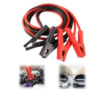 DYUEE Booster Cables Jump Start Leads Heavy Duty Battery Booster Charging Cables with Storage Bag Emergency Roadside Assistance for Petrol Diesel Cars Vans Trucks All Weather Use (4m 2500AMP)