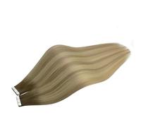 DYUES-SDOEMVIEN Tape in Hair Extensions Virgin Human Hair 10A Grade Tape in Extensions Human Hair(4-10-16_20 PCS 50G_20 INCHES)