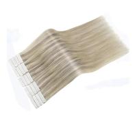DYUES-SDOEMVIEN Tape in Hair Extensions Virgin Human Hair 10A Grade Tape in Extensions Human Hair(P19-60_20 PCS 50G_22 INCHES)