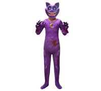DYWPYCLQ Kids Children Boys Halloween Cosplay Costume Clothes One Piece + Mask 4-10years (Purple A, 5-6Years)