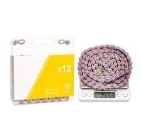 DYYEUAVT 12 Speed Chain Mountain Road Bike Current 12v Missing Link Bicycle 12S Power Lock 126 Links For K7 System(Rainbow-SL)