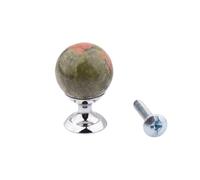 DYYEUAVT Crystal Ball Furniture Handle Drawer Knob Small Handles for Kitchen Wine Cabinet Door Cupboard Wardrobe Pulls 20mm(Color 40)