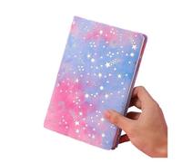 DYYEUAVT Gradient Plush Star Notebook, A5 Student Diary Plan For Writing(Color 02)
