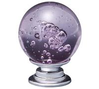 DYYEUAVT Knob Drawer Handle Round Crystal Ball Cupboard Wardrobe Furniture Door Pull(Grey)