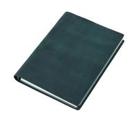 DYYEUAVT Leather B5 Refillable Notebooks Journal With 9-Holes Binder, Soft Leather Large Notepads Diary Handmade Sketchbook Planner For Writing(Color 06)